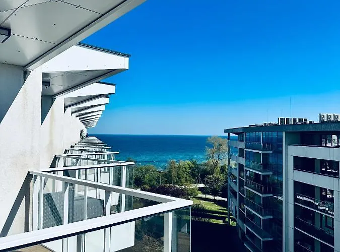 Al-dom Seaside Z Bocznym Widokiem Na Morze I Miejscem W Hali Garażowej Apartament *